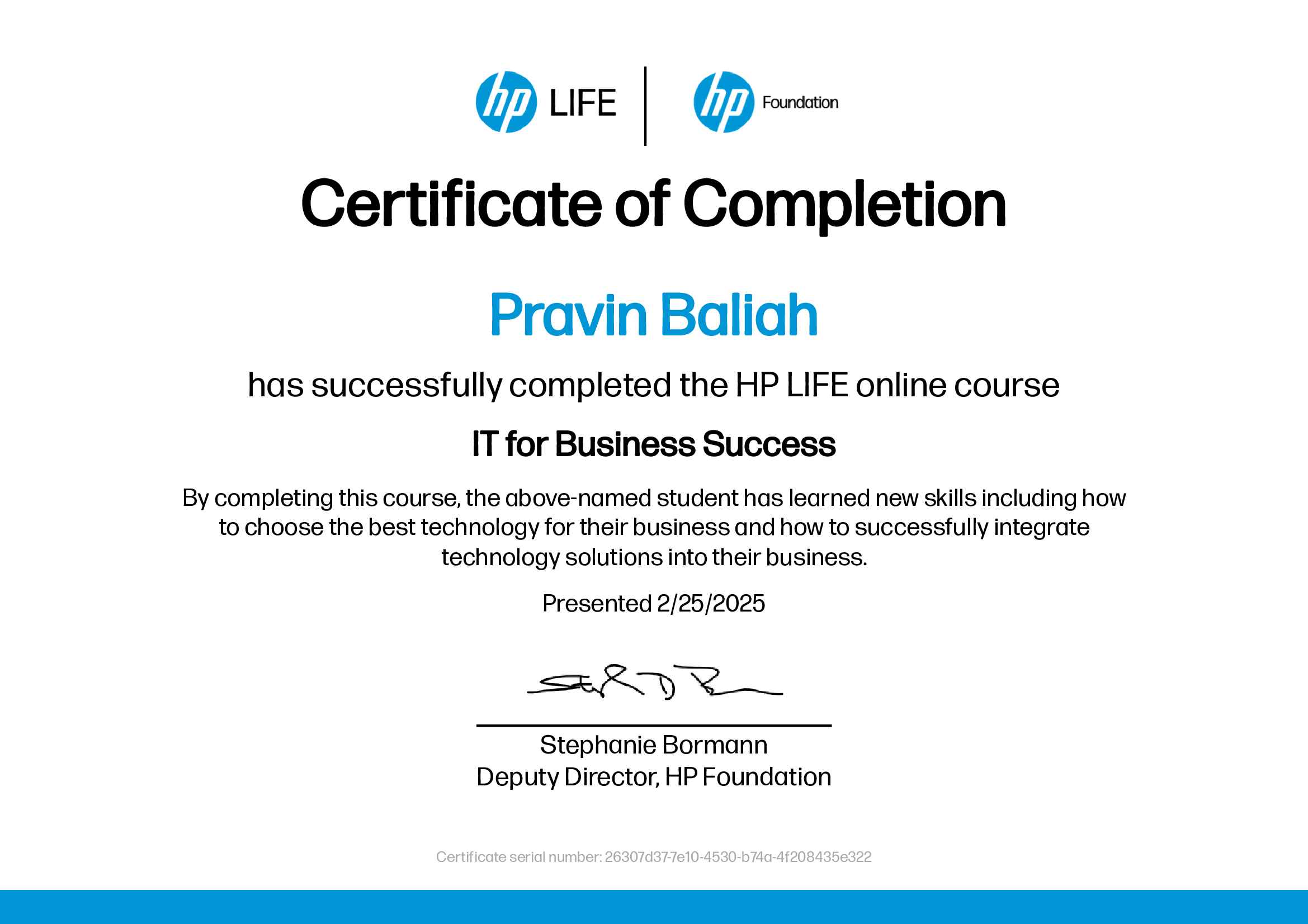 IT for Business Success